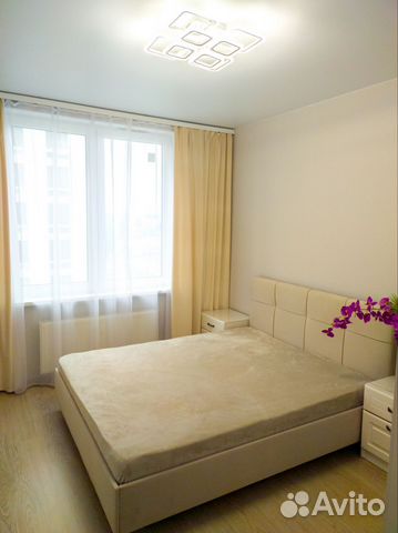 

1-к. квартира, 39 м², 2 кровати