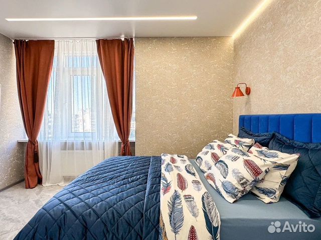 

1-к. квартира, 55 м², 2 кровати