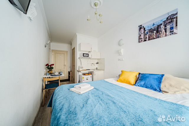 

Квартира-студия, 14 м², 2 кровати