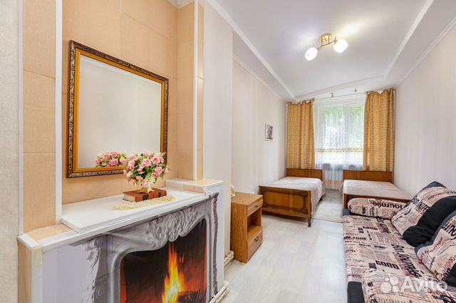 

1-к. квартира, 30 м², 3 кровати