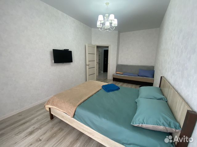 

1-к. квартира, 37 м², 2 кровати
