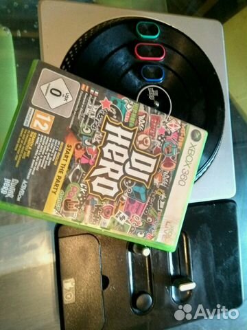 Пульт диджейский DJ hero для xbox 360