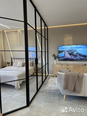 

Квартира-студия, 40 м², 1 кровать