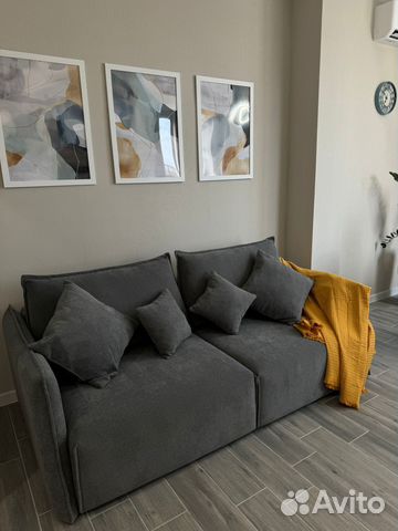 

1-к. квартира, 45 м², 3 кровати
