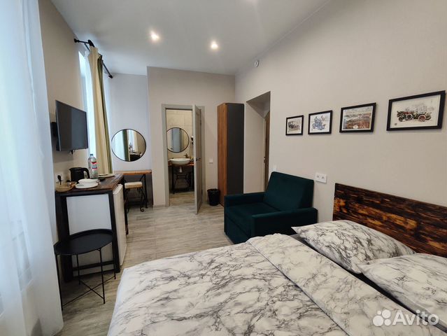 

Квартира-студия, 20 м², 2 кровати