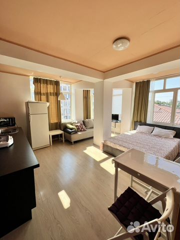

Квартира-студия, 35 м², 2 кровати