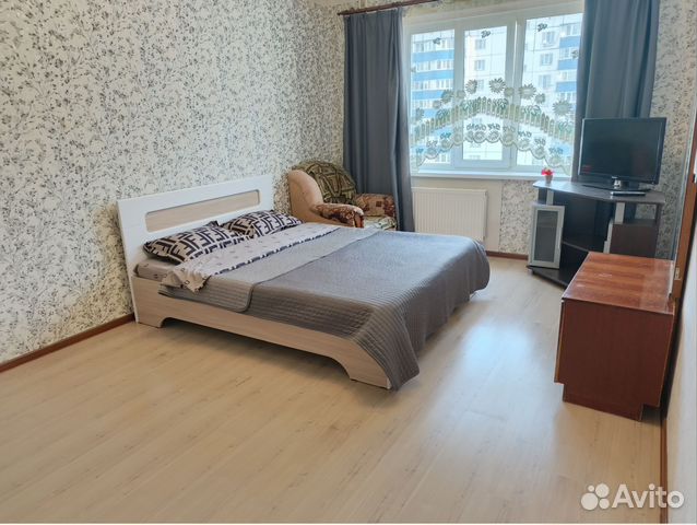 

1-к. квартира, 43 м², 2 кровати