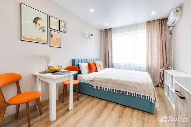 

Квартира-студия, 25 м², 1 кровать