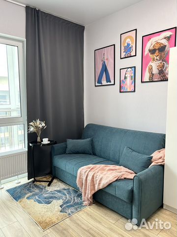 

Квартира-студия, 25 м², 1 кровать