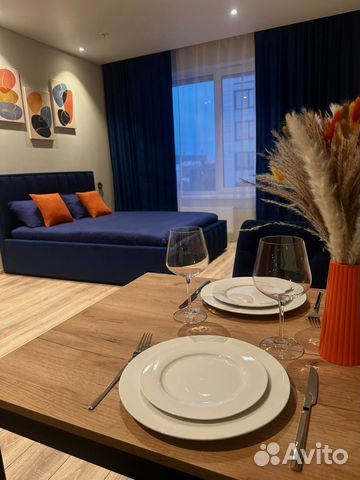 

Квартира-студия, 28,5 м², 1 кровать
