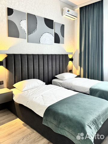 

1-к. квартира, 52 м², 3 кровати