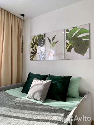 

Квартира-студия, 28 м², 1 кровать
