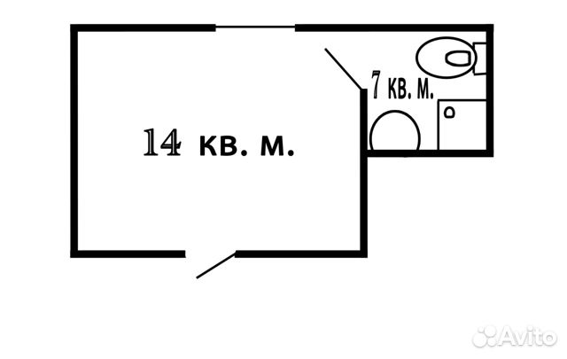 Комната 21 м² в > 9-к, 1/2 эт.