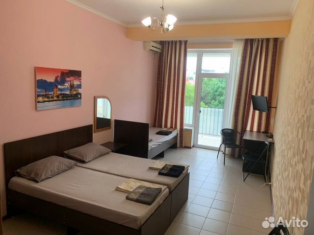 

Квартира-студия, 20 м², 2 кровати