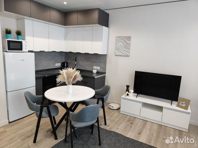 

Квартира-студия, 33 м², 2 кровати