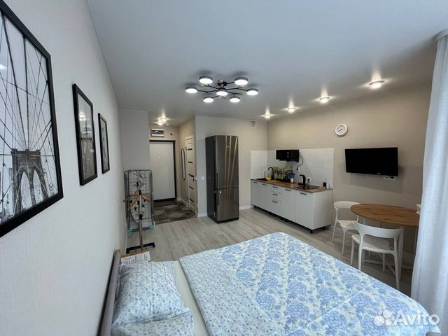 

Квартира-студия, 28 м², 1 кровать
