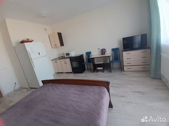 

Квартира-студия, 42 м², 1 кровать
