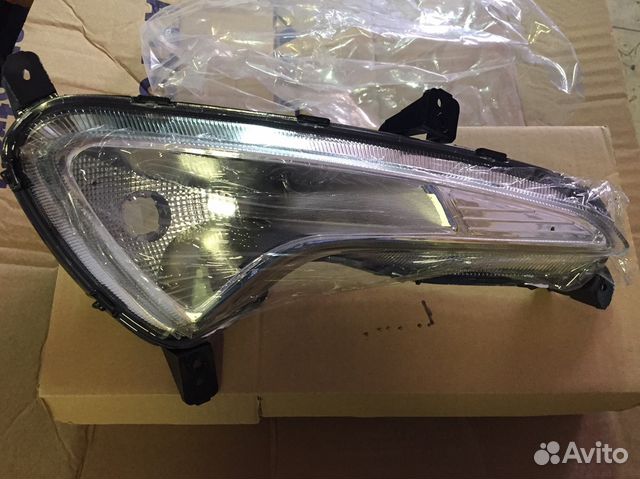 Туманка Hyundai Solaris