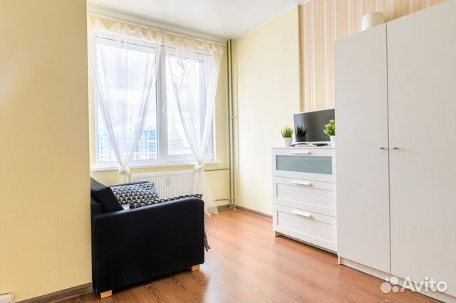 

Квартира-студия, 32 м², 2 кровати