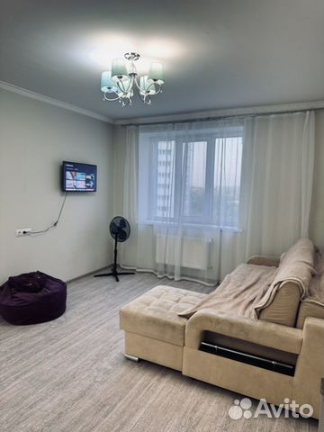 

1-к. квартира, 41 м², 2 кровати