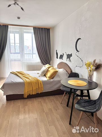

Квартира-студия, 24 м², 1 кровать