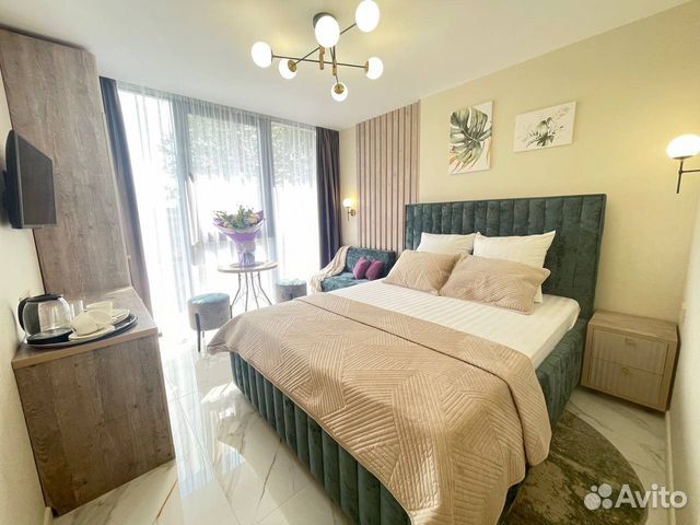 

Квартира-студия, 20 м², 2 кровати