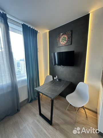 

Квартира-студия, 28 м², 2 кровати