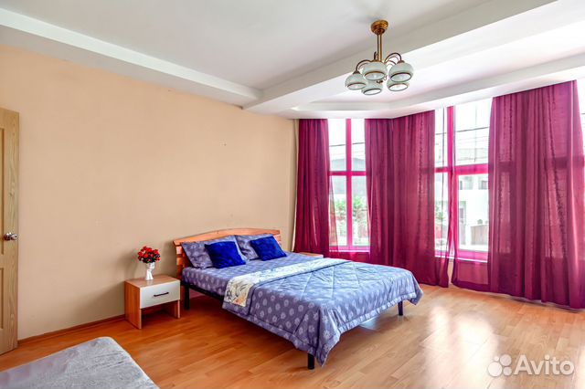 

1-к. квартира, 42 м², 2 кровати