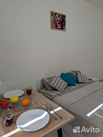

Квартира-студия, 30 м², 2 кровати