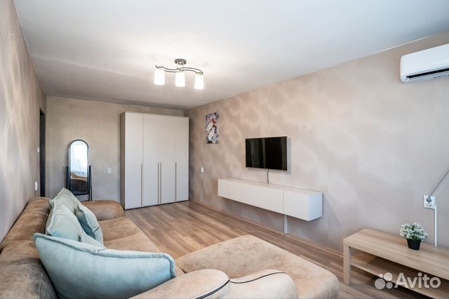 

1-к. квартира, 37 м², 2 кровати