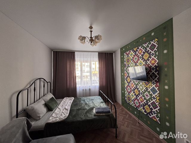

1-к. квартира, 42 м², 2 кровати