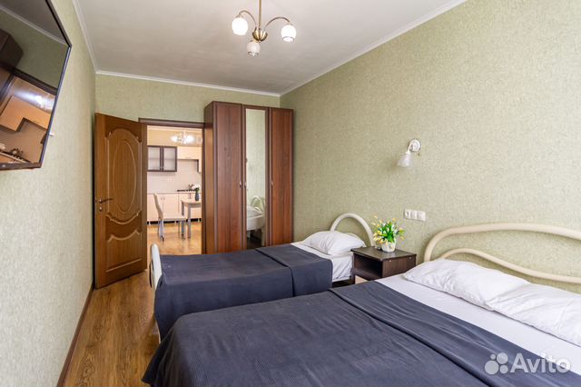 

1-к. квартира, 30 м², 2 кровати