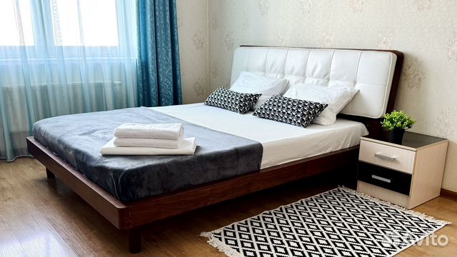 

1-к. квартира, 46 м², 2 кровати