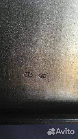 Портсигар серебренный 84