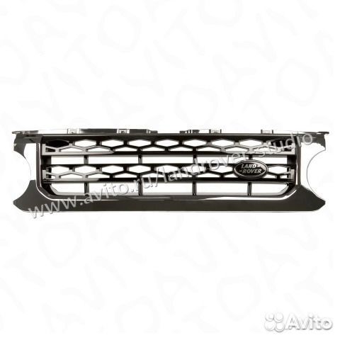 Решетка Land Rover Discovery 4 хром + черный Решетка Land Rover Discovery 4 хром + черный