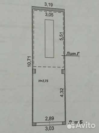 Гараж, 30 м²