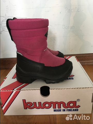 Ботиночки на девочку Kuoma (Made in Finland)