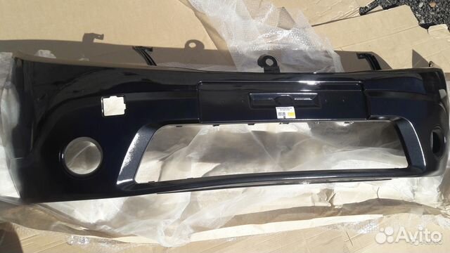 Бампер Рено Сандеро в цвет