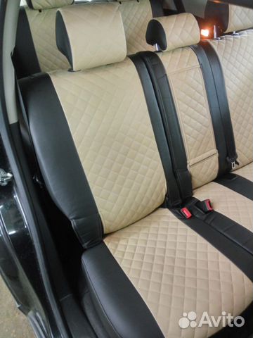 Настоящие авточехлы Автопилот (ромб) Elantra V/Vl Настоящие авточехлы Автопилот (ромб) Elantra V/Vl