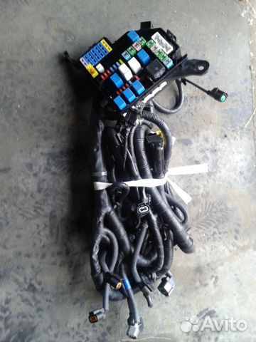 Блок предохранителей с проводкой на hyundai matrix