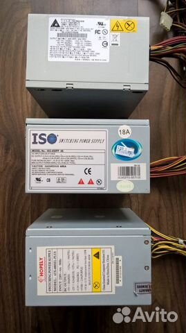 Бу блок питания с гарантией 300-650ватт