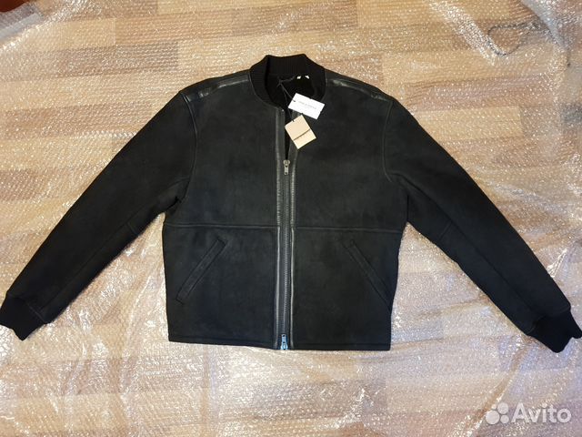 Куртка бомбер из овчины Levis Made Crafted
