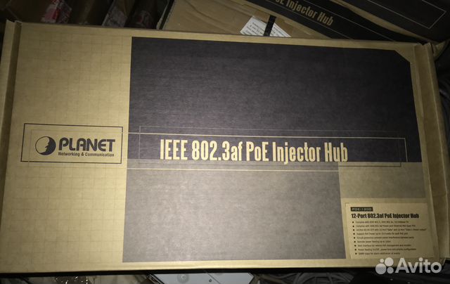 Инжектор PoE Planet POE-1200