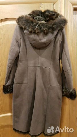 Дубленка натуральная 44-46 р-р