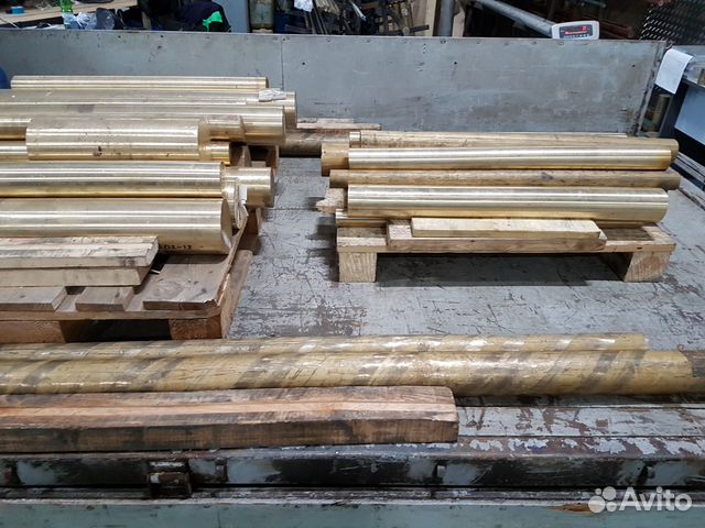 Бронзовый пруток, бронзовый круг