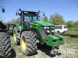 Трактор John Deere 7830 + Культиватор кмо-9