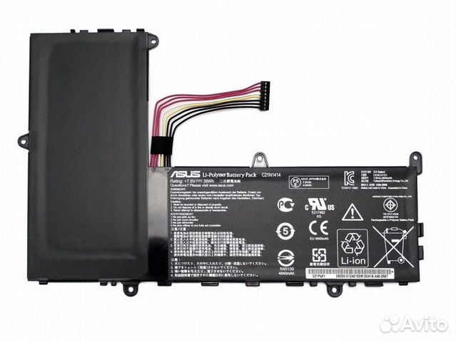 Аккумулятор новый Asus C21N1414
