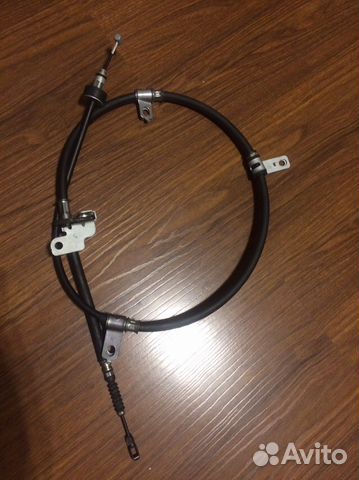 Трос стояночного тормоза, левый, Pmc PTB-279. Kia