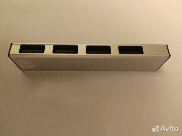 Хаб USB 2.0 hub, 4 порта