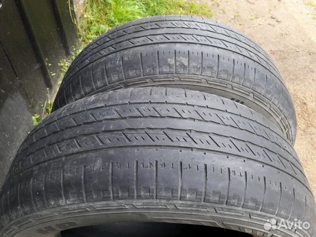 Пара 235/60 R17 б/у 2шт летние Hankook dynapro HP